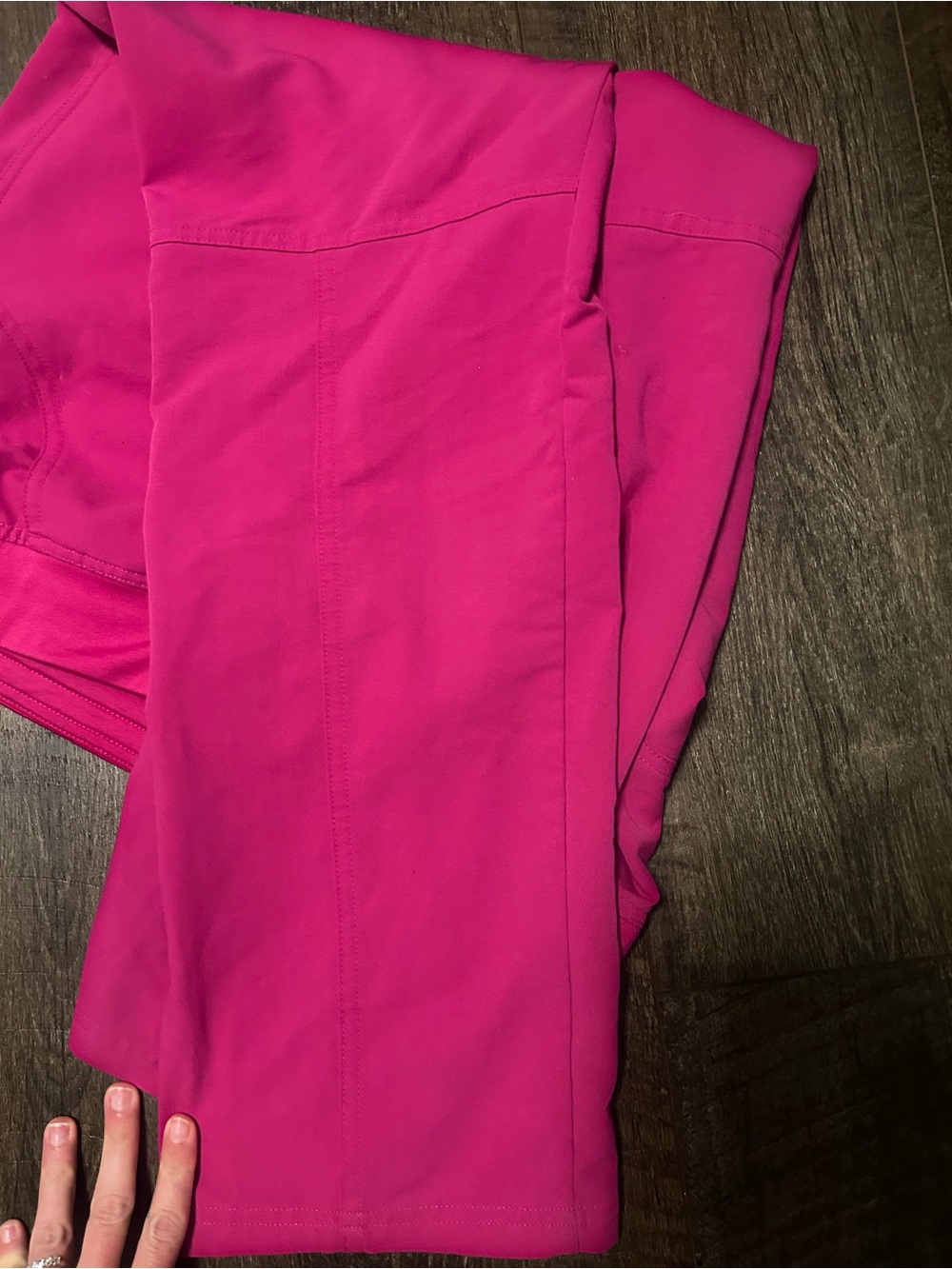 Figs raspberry size, large flare scrub pants